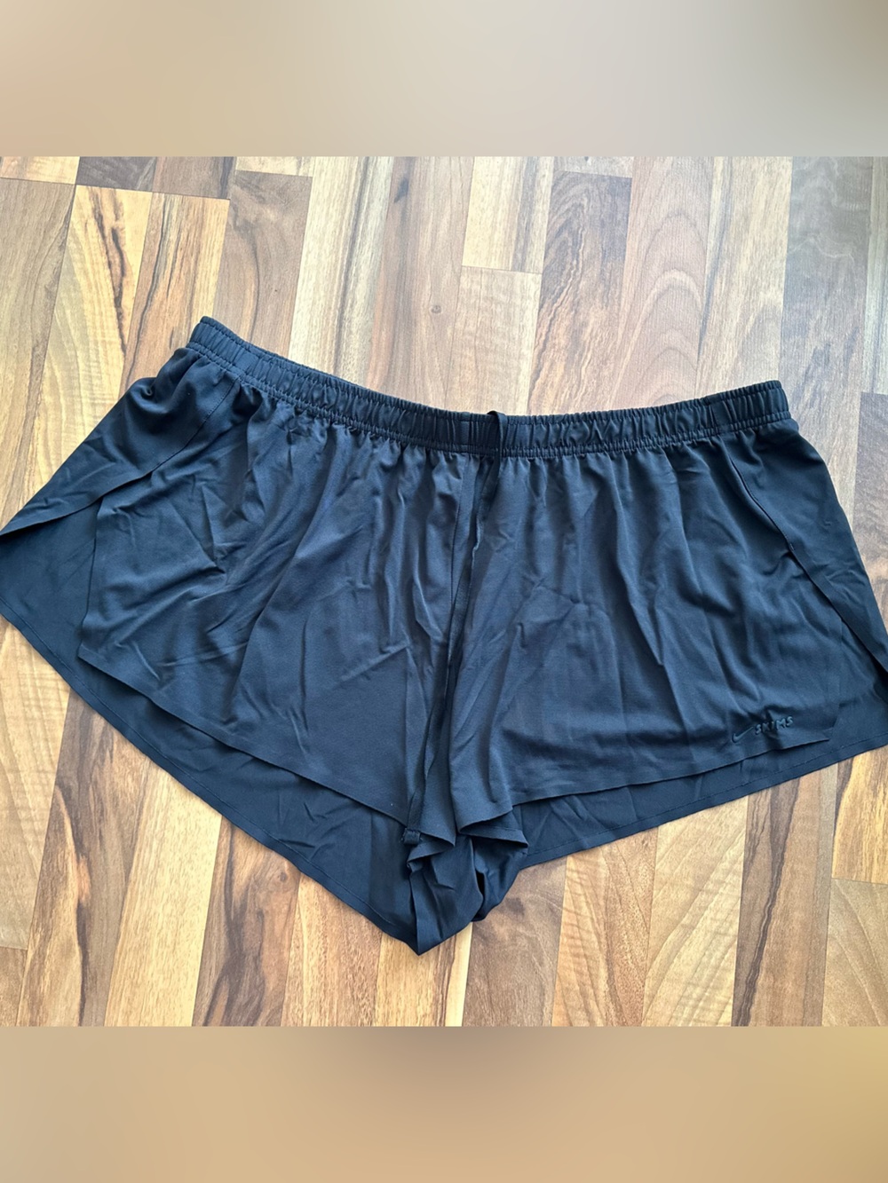 Nike SKIMS WOMEN’S Black Athletic Running Shorts with Elastic Waistband